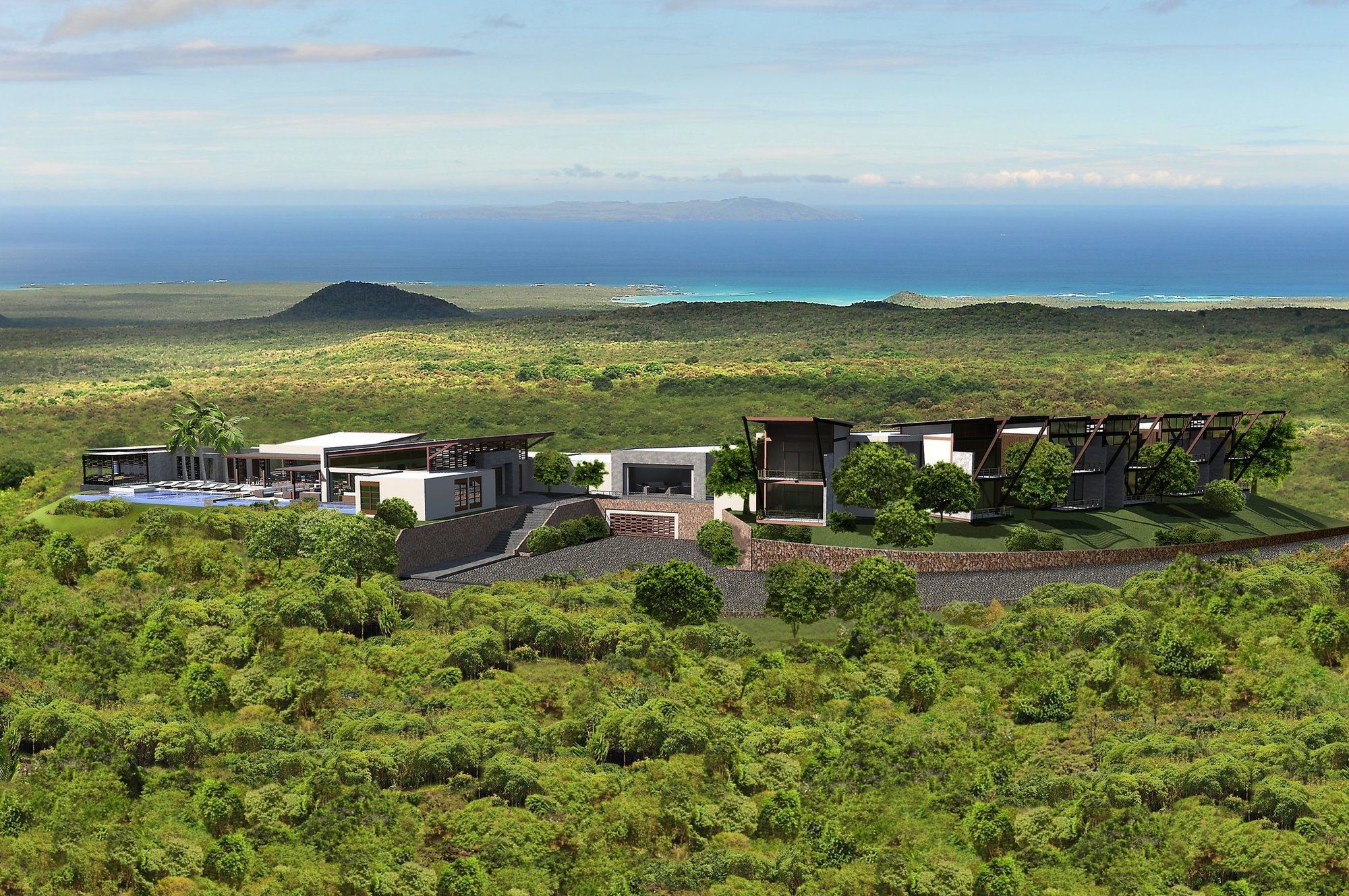 Pikaia Lodge Santa Cruz Island Exteriör bild